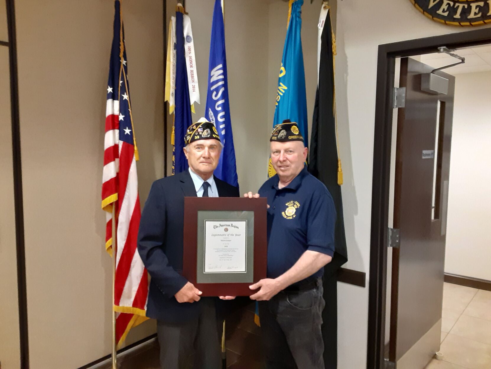 Mark Kramer named American Legion Sixth District Legionnaire of the Year